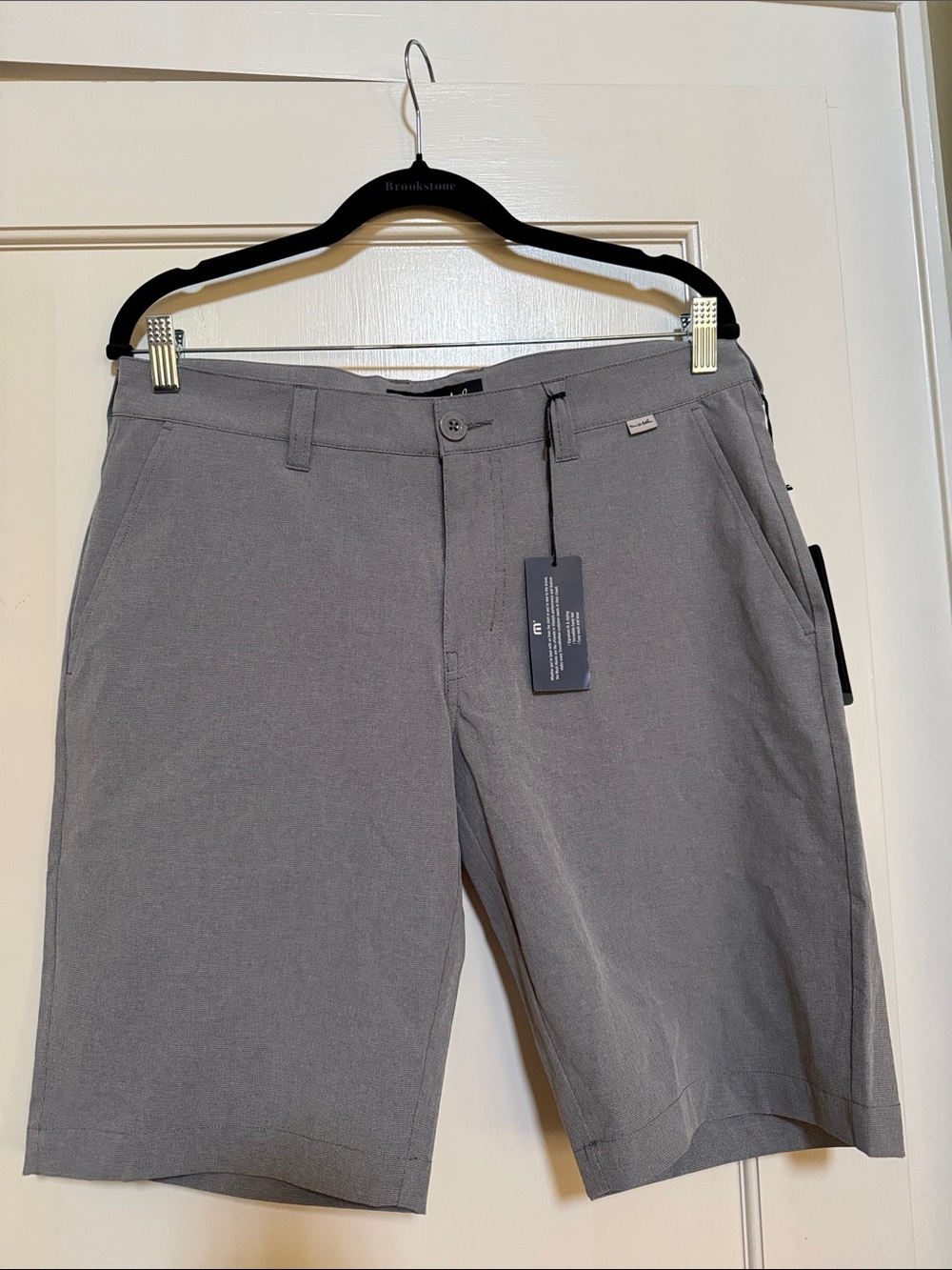 Travis Mathew Men's Gray Performance Shorts NWT
